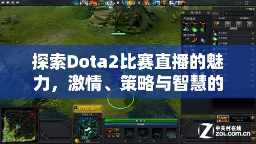 探索Dota2比赛直播的魅力，激情、策略与智慧的碰撞