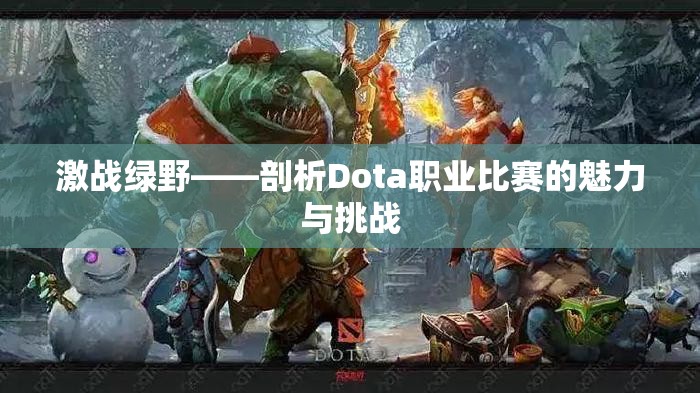 激战绿野——剖析Dota职业比赛的魅力与挑战